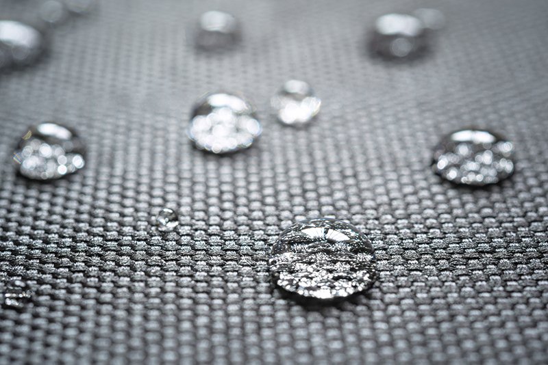 Close up of a waterproof membrane